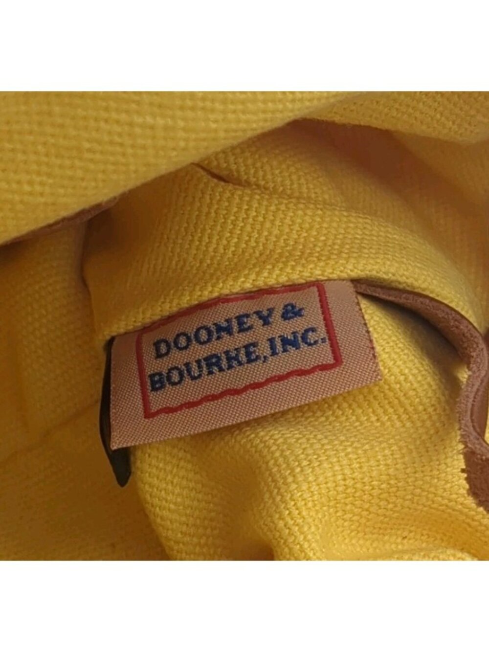 Dooney & Bourke Pink Canvas Vacchetta Leather Mini Juliette Satchel Crossbody - Picture 11 of 13
